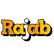 Rajab cartoon logo