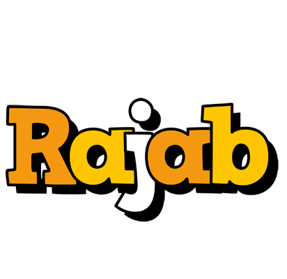 Rajab cartoon logo