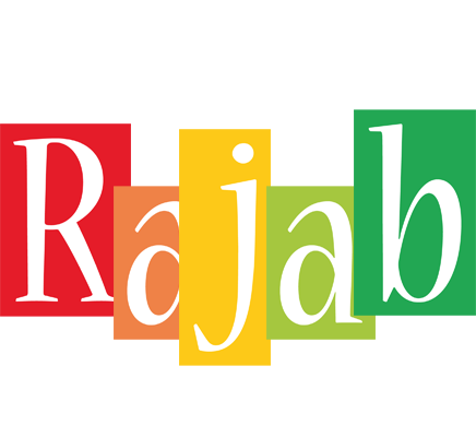 Rajab colors logo