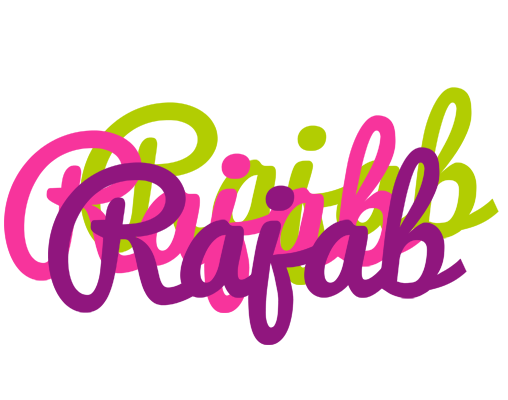 Rajab flowers logo