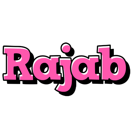 Rajab girlish logo
