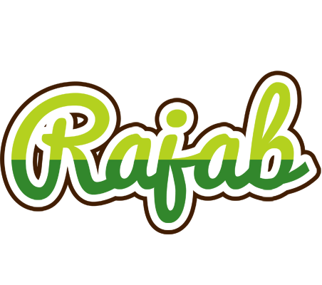 Rajab golfing logo