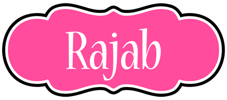 Rajab invitation logo