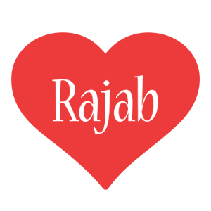 Rajab love logo