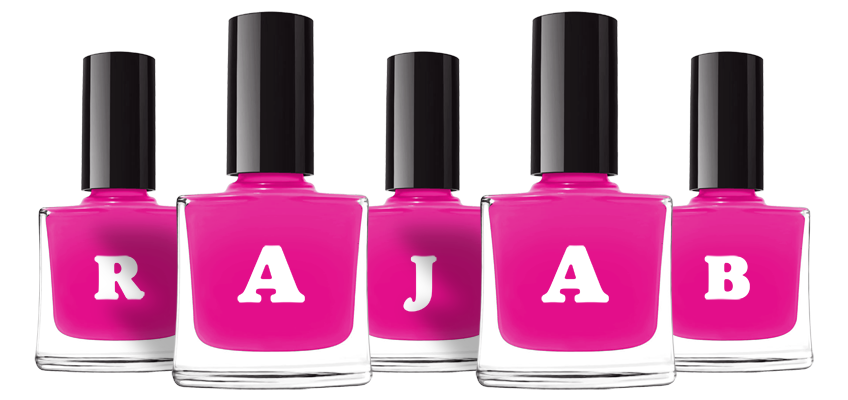 Rajab nails logo