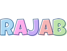 Rajab pastel logo