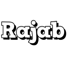 Rajab snowing logo