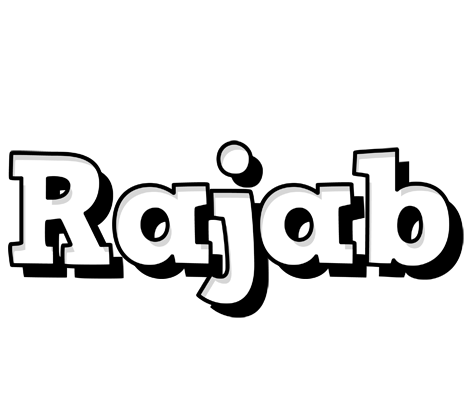 Rajab snowing logo