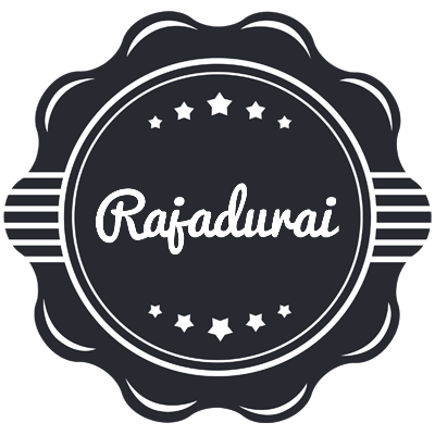 Rajadurai badge logo