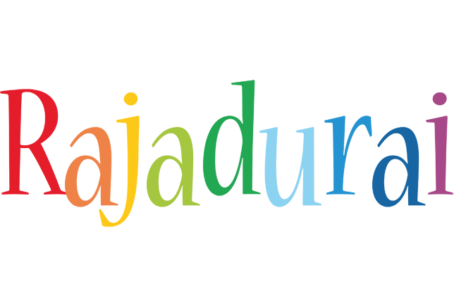 Rajadurai birthday logo