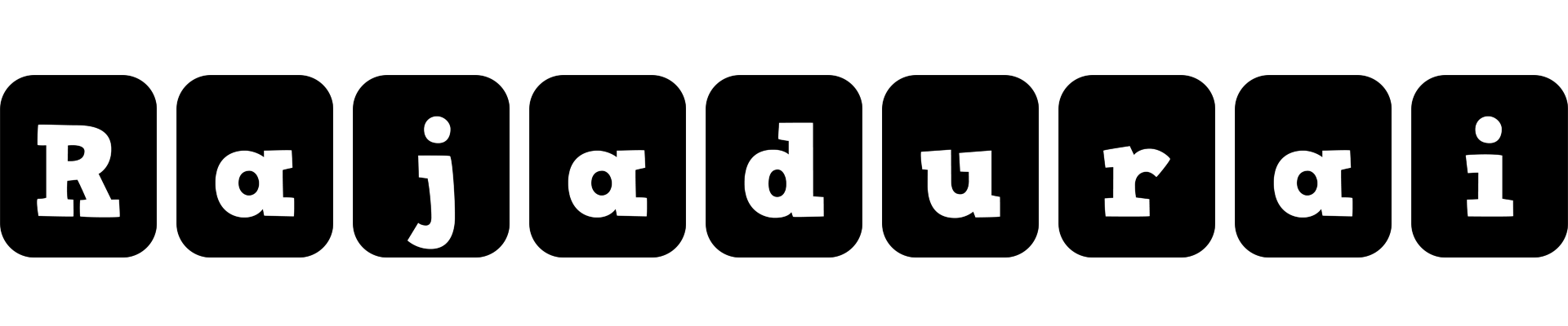 Rajadurai box logo