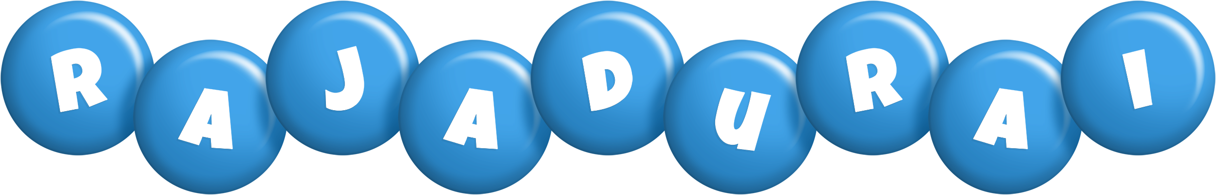 Rajadurai candy-blue logo