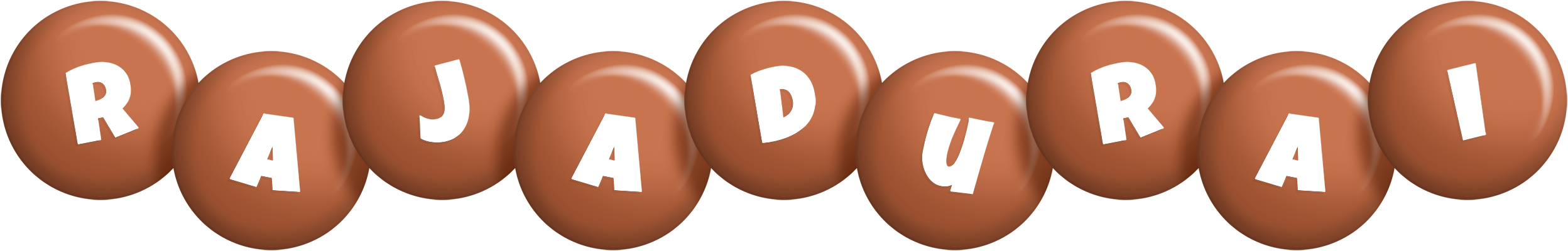 Rajadurai candy-brown logo