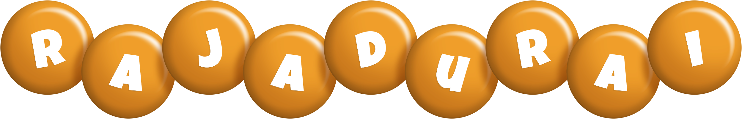 Rajadurai candy-orange logo
