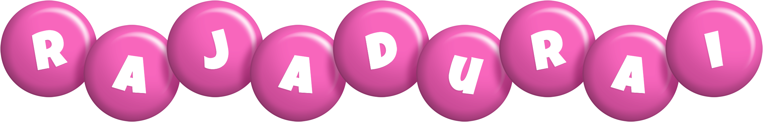 Rajadurai candy-pink logo