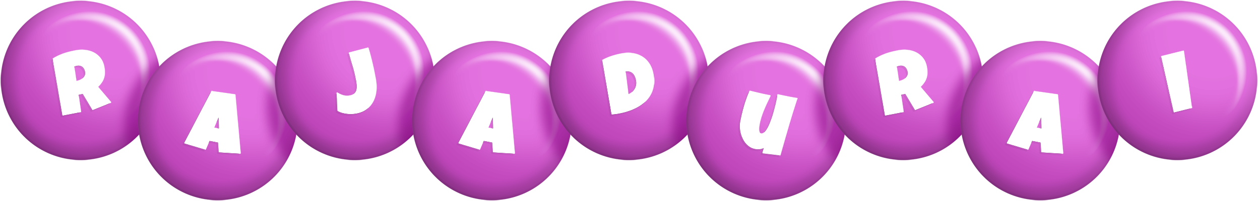 Rajadurai candy-purple logo