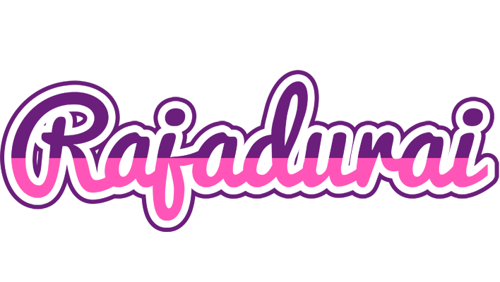 Rajadurai cheerful logo