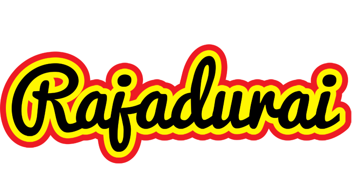 Rajadurai flaming logo