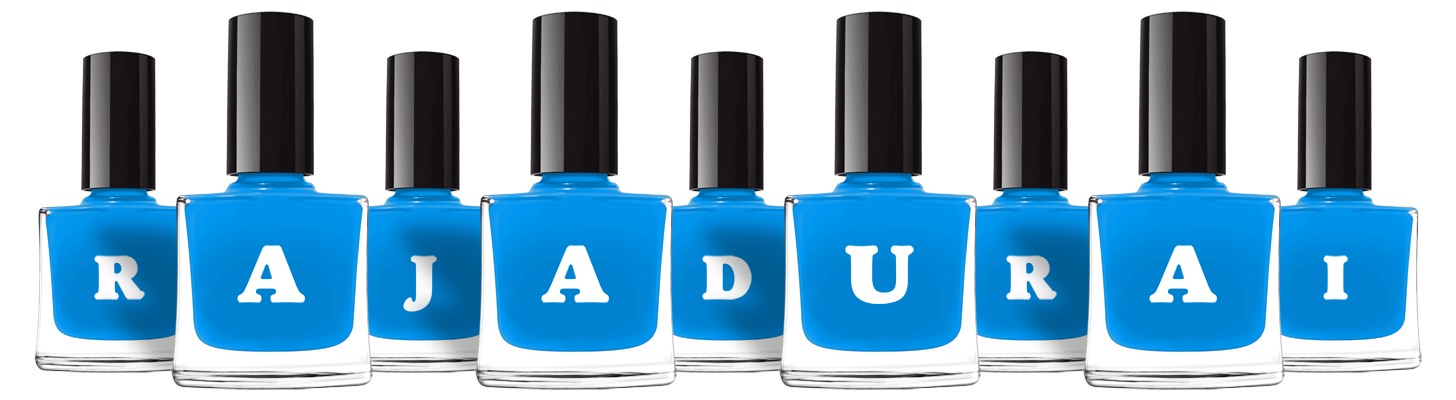 Rajadurai glossy logo