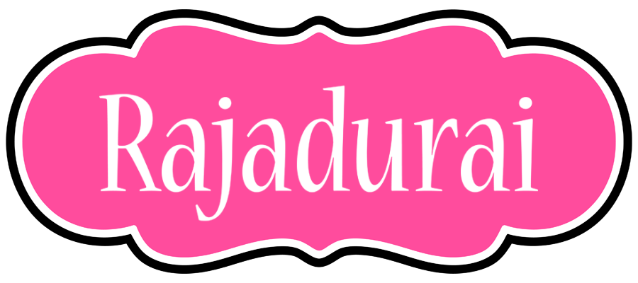 Rajadurai invitation logo