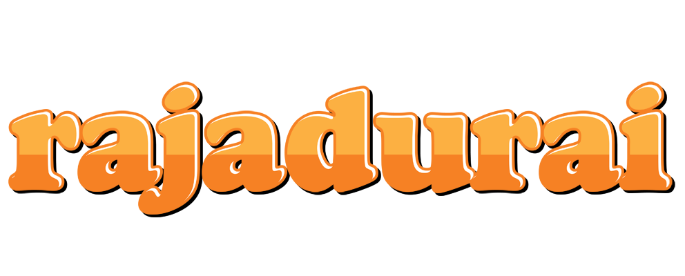 Rajadurai orange logo