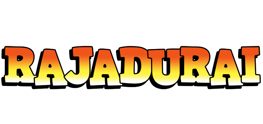 Rajadurai sunset logo