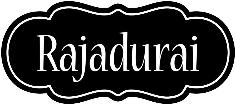 Rajadurai welcome logo