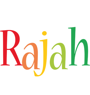 Rajah birthday logo