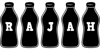 Rajah bottle logo