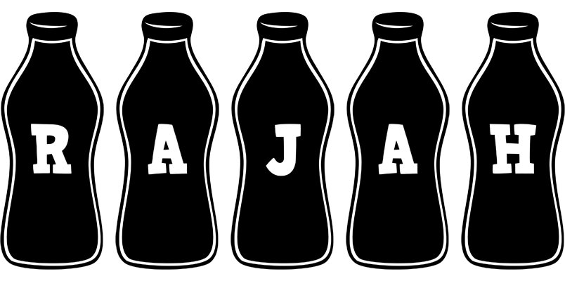 Rajah bottle logo