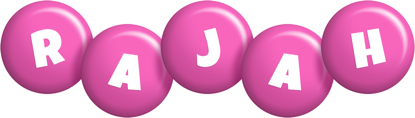 Rajah candy-pink logo