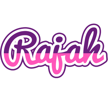 Rajah cheerful logo