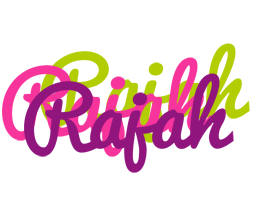 Rajah flowers logo