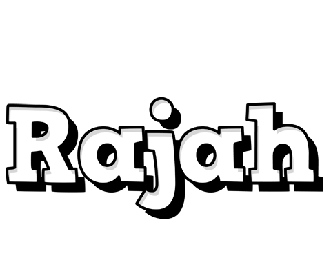 Rajah snowing logo