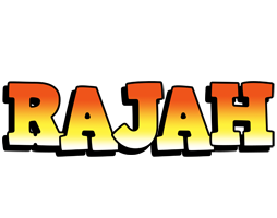 Rajah sunset logo