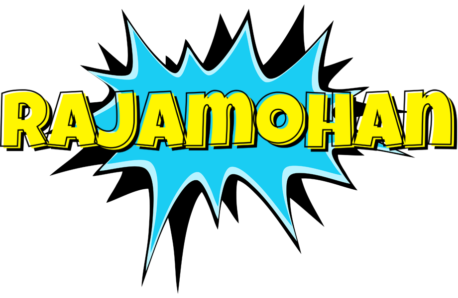 Rajamohan amazing logo