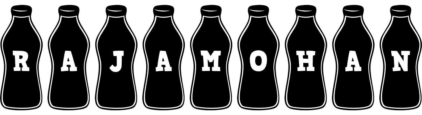 Rajamohan bottle logo