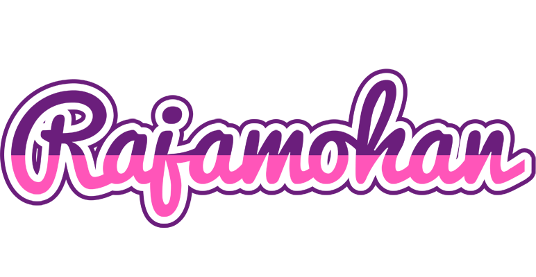 Rajamohan cheerful logo