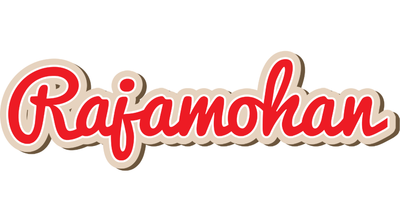 Rajamohan chocolate logo