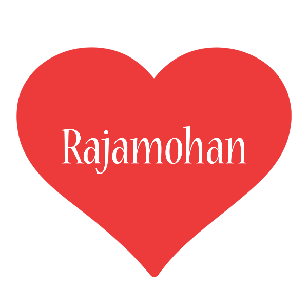 Rajamohan love logo