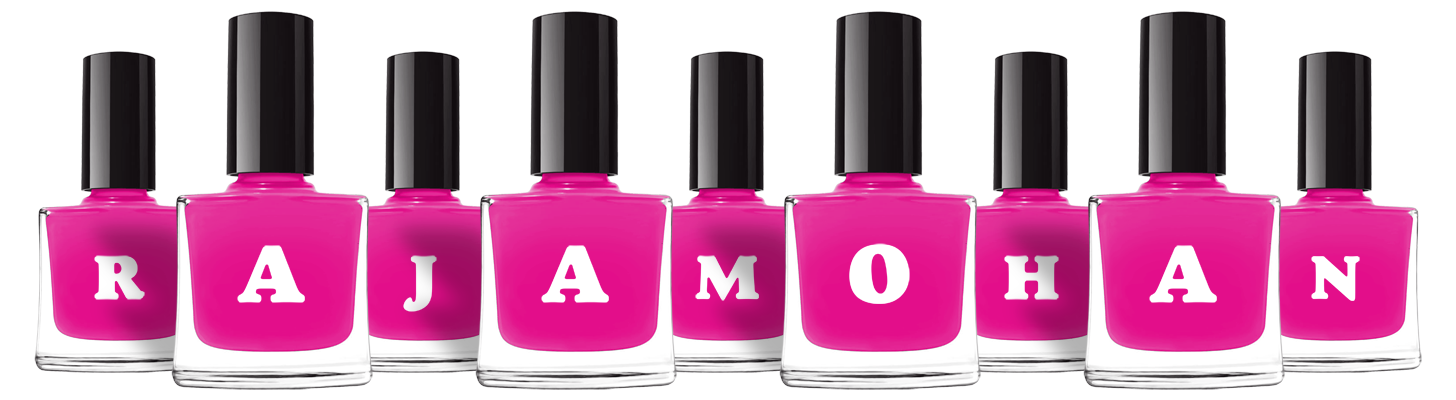 Rajamohan nails logo