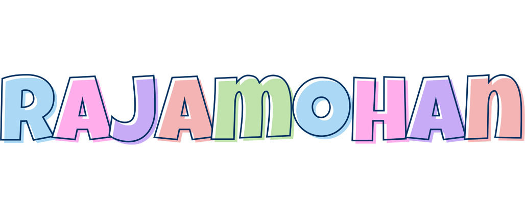 Rajamohan pastel logo