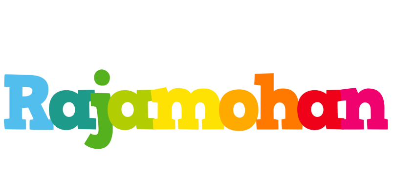 Rajamohan rainbows logo