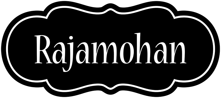 Rajamohan welcome logo