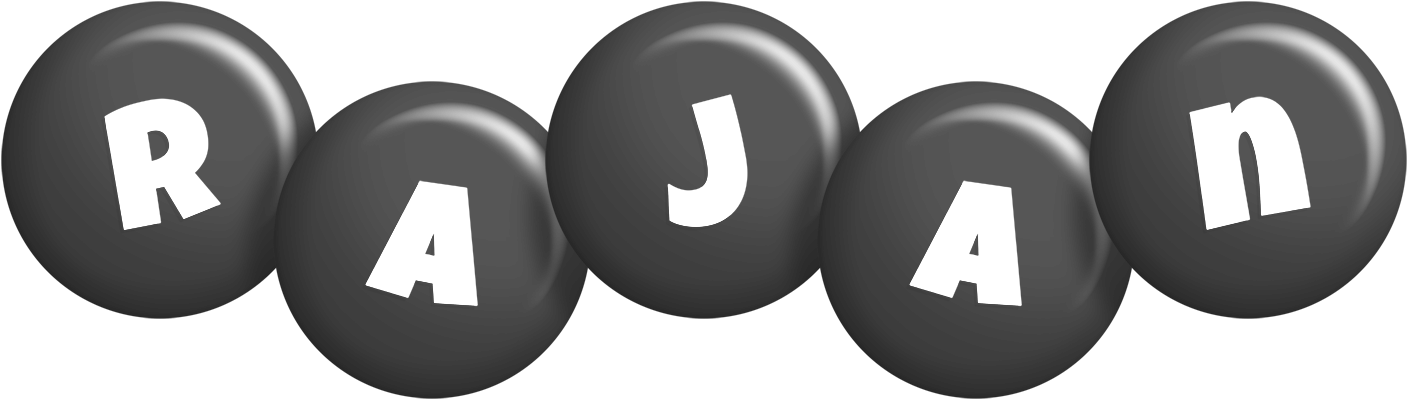 Rajan candy-black logo