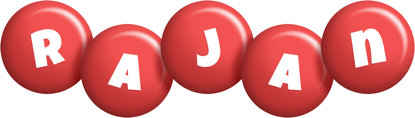 Rajan candy-red logo