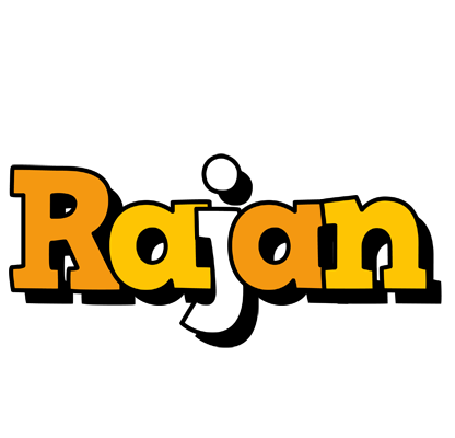 Rajan cartoon logo