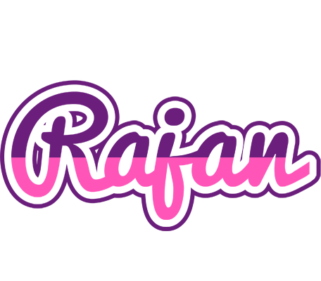 Rajan cheerful logo