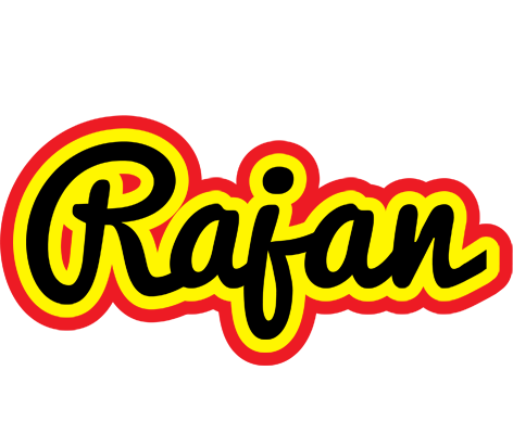 Rajan flaming logo