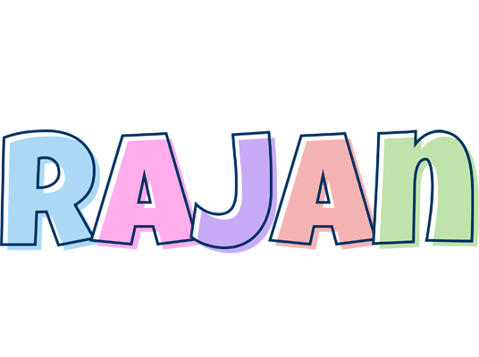 Rajan pastel logo
